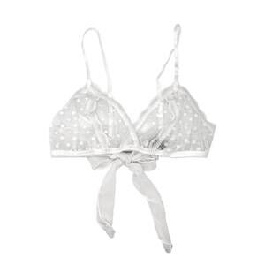 NEW ONLY HEARTS women's coucou lola bralette in white